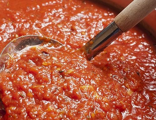 Homemade Tomato Sauce Recipe
