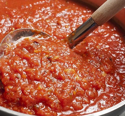 Homemade Tomato Sauce Recipe