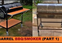 HOW TO BUILD A BARREL BBQ/SMOKER (PART 1)