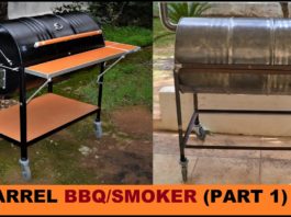 HOW TO BUILD A BARREL BBQ/SMOKER (PART 1)