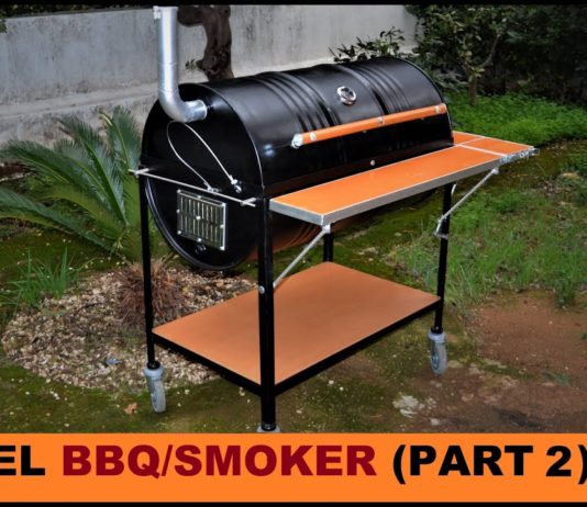 HOW TO BUILD A BARREL BBQ/SMOKER (PART 2)