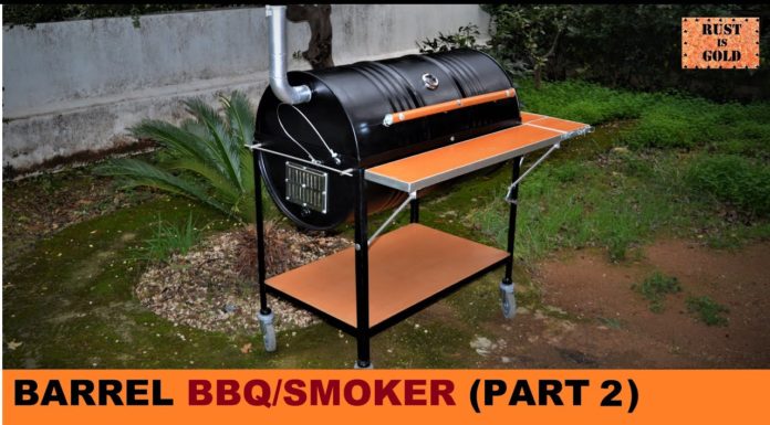 HOW TO BUILD A BARREL BBQ/SMOKER (PART 2)