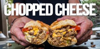 A CHOPPED CHEESE (BETTER THAN A PHILLY CHEESESTEAK?) | SAM THE COOKING GUY 4K