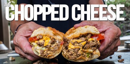 A CHOPPED CHEESE (BETTER THAN A PHILLY CHEESESTEAK?) | SAM THE COOKING GUY 4K