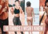10 Things I Wish I Knew Before Starting My Fitness Journey (grab a pen & paper for this!)