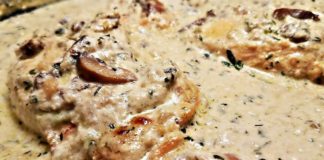 Creamy Garlic Mushroom Chicken Recipe | One Pan Chicken Recipe | Garlic Herb Mushroom Cream Sauce