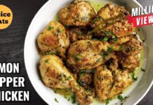 LEMON PEPPER CHICKEN | EASY LEMON PEPPER CHICKEN RECIPE | SPICE EATS