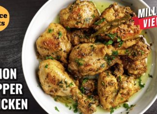 LEMON PEPPER CHICKEN | EASY LEMON PEPPER CHICKEN RECIPE | SPICE EATS