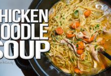 The Best Chicken Noodle Soup I’ve EVER Made | SAM THE COOKING GUY 4K