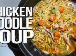 The Best Chicken Noodle Soup I’ve EVER Made | SAM THE COOKING GUY 4K