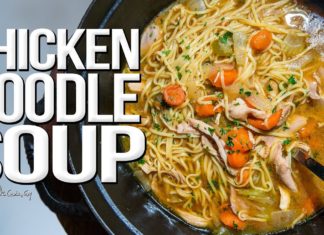The Best Chicken Noodle Soup I’ve EVER Made | SAM THE COOKING GUY 4K