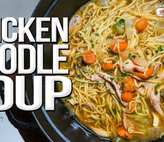 The Best Chicken Noodle Soup I’ve EVER Made | SAM THE COOKING GUY 4K