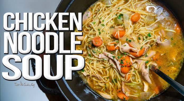 The Best Chicken Noodle Soup I’ve EVER Made | SAM THE COOKING GUY 4K