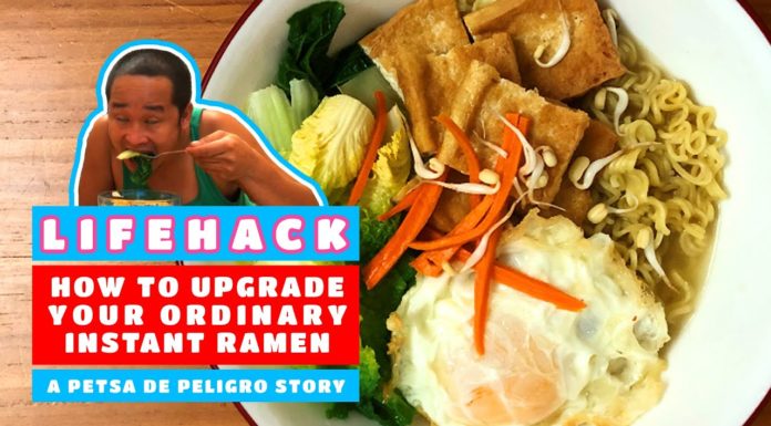 LIFEHACK: HOW TO UPGRADE YOUR INSTANT RAMEN | Vlog Namin