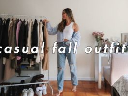 CASUAL FALL OUTFITS ? | fall fashion lookbook 2020