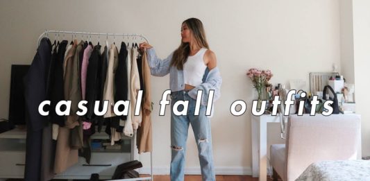 CASUAL FALL OUTFITS ? | fall fashion lookbook 2020