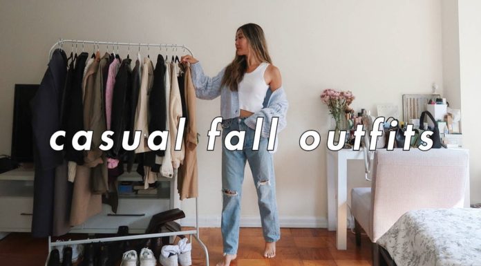 CASUAL FALL OUTFITS ? | fall fashion lookbook 2020