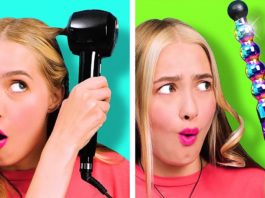 WEIRD BEAUTY AND HAIR GADGETS TESTED || 32 Beauty Tricks And Makeup Hacks For Girls