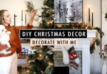 Christmas Decorate With Me + DIY Holiday Decor | XO, MaCenna