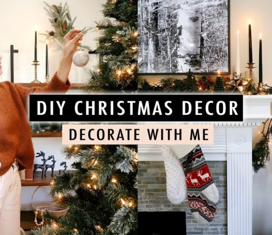 Christmas Decorate With Me + DIY Holiday Decor | XO, MaCenna
