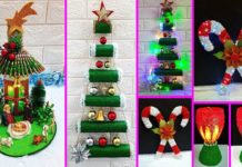 Economical 4 Easy Handmade Christmas Craft idea | Best out of waste Low budget Christmas craft idea