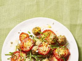Mini Meatballs With Garlicky Tomatoes
