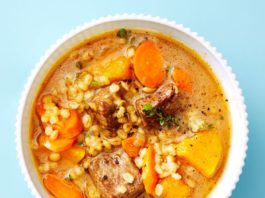 Instant Pot Beef and Barley Stew