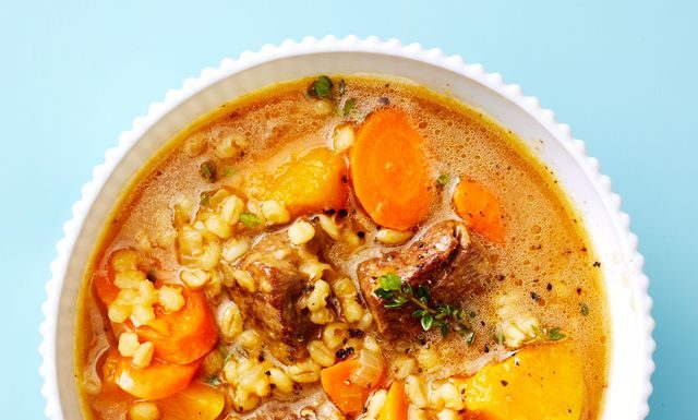 Instant Pot Beef and Barley Stew