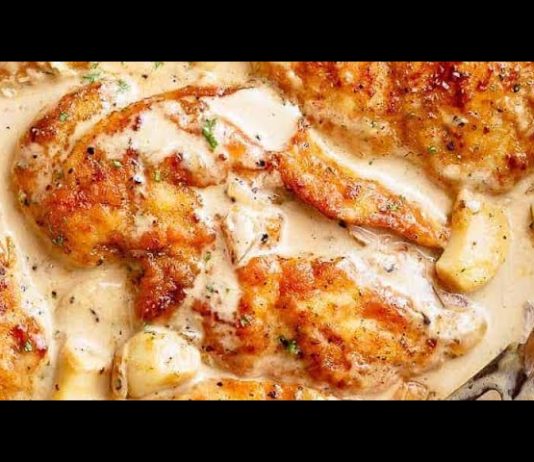 Creamy Garlic Chicken Breasts