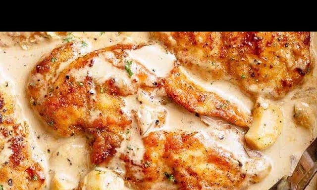 Creamy Garlic Chicken Breasts