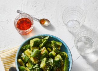 Sesame Cucumber Salad