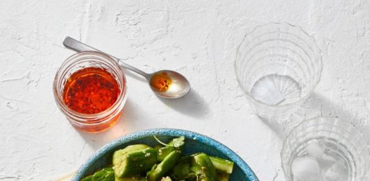 Sesame Cucumber Salad