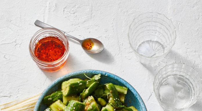 Sesame Cucumber Salad