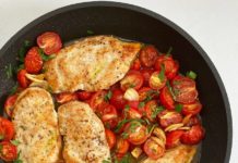 Skillet Roasted Chicken and Tomatoes