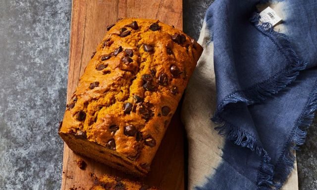 Pumpkin Chocolate Chip Bread