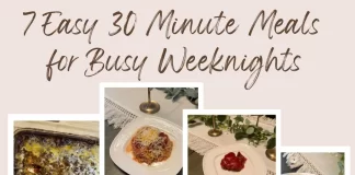 Quick and Easy 30-Minute One-Pan Dinners for Busy Weeknights