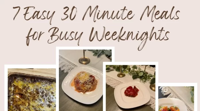 Quick and Easy 30-Minute One-Pan Dinners for Busy Weeknights