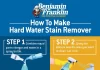 DIY Natural Solutions to Remove Hard Water Stains from Bathroom Fixtures