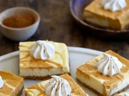 How to Make Make-Ahead Pumpkin Cheesecake Bars for Stress-Free Thanksgiving Desserts