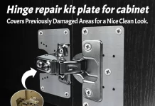 How to Restore Worn Cabinet Hinges and Prevent Door Sagging at Home