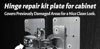 How to Restore Worn Cabinet Hinges and Prevent Door Sagging at Home