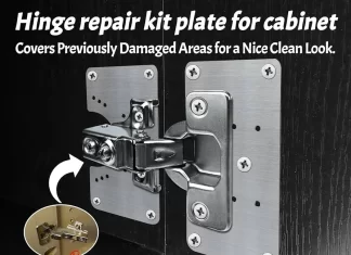 How to Restore Worn Cabinet Hinges and Prevent Door Sagging at Home