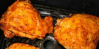 How to Make Crispy Air Fryer Chicken Thighs Without Drying Them Out