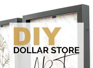 Step-by-Step Guide to Creating Affordable Wall Art with Dollar Store Supplies