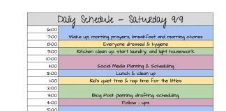 Step-by-Step Guide to Creating a Time-Blocking Schedule for Busy Parents
