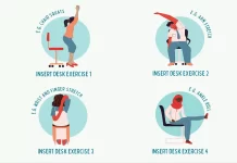Simple Desk Exercises to Reduce Back Pain and Improve Posture