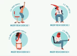 Simple Desk Exercises to Reduce Back Pain and Improve Posture