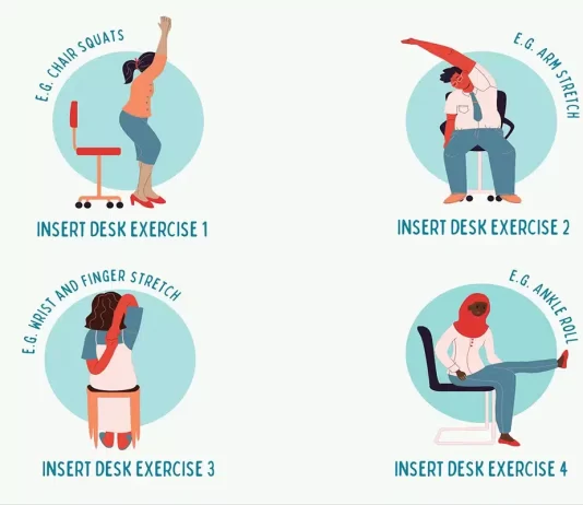 Simple Desk Exercises to Reduce Back Pain and Improve Posture