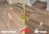 Step-by-Step Before and After Guide to Refinishing Hardwood Floors with Minimal Dust