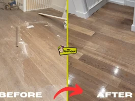 Step-by-Step Before and After Guide to Refinishing Hardwood Floors with Minimal Dust